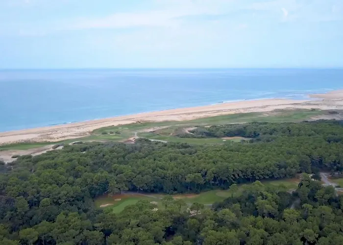 Cocoon Albatros, Golf View, Pool, Pine Trees And Ocean Lejlighed Moliets-et-Maa